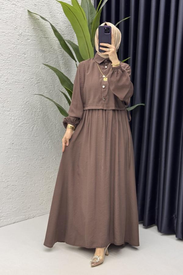 Ebru Elbise Kahverengi