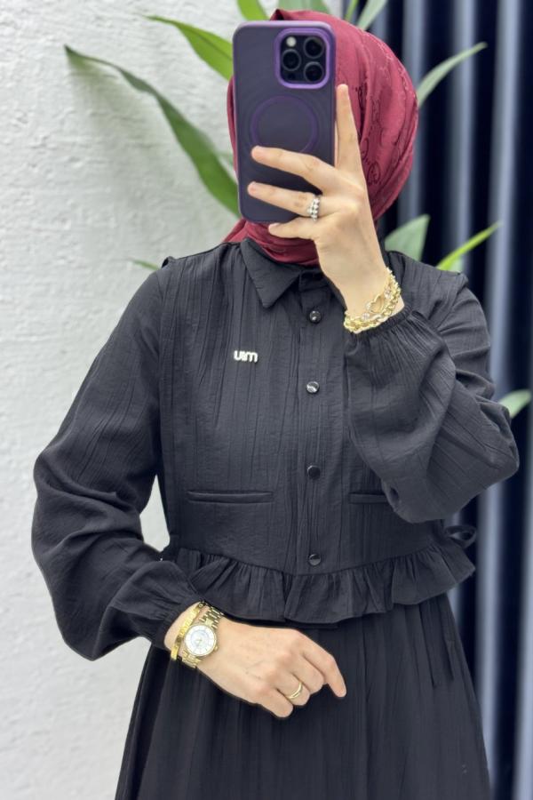 Eda Elbise Siyah